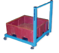 industrial collection bin